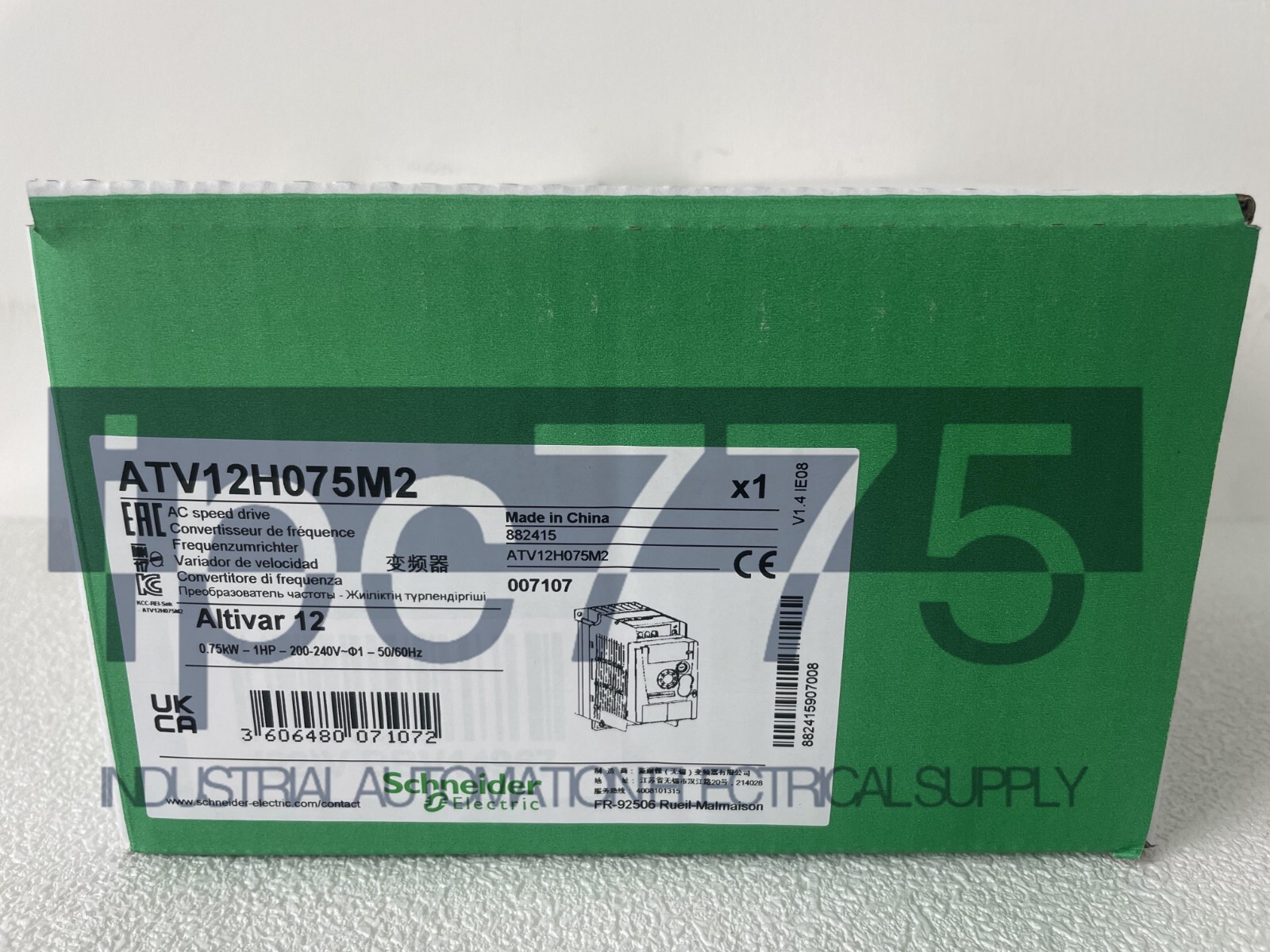 For NEW Schneider inverter ATV12H075M2 Affordable price