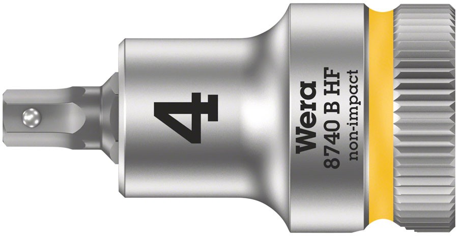 8740 B HF Zyklop Bit Socket 3/8" - Wera 8740 B HF Bit 3/8" - 4mm x 35mm -