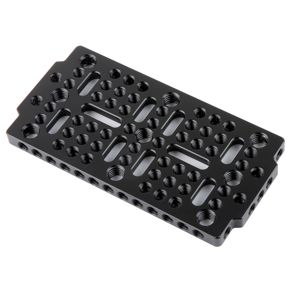 Niceyrig 1/4" 3/8" Thread Cheese Mounting Plate for Camera Tripod Rig