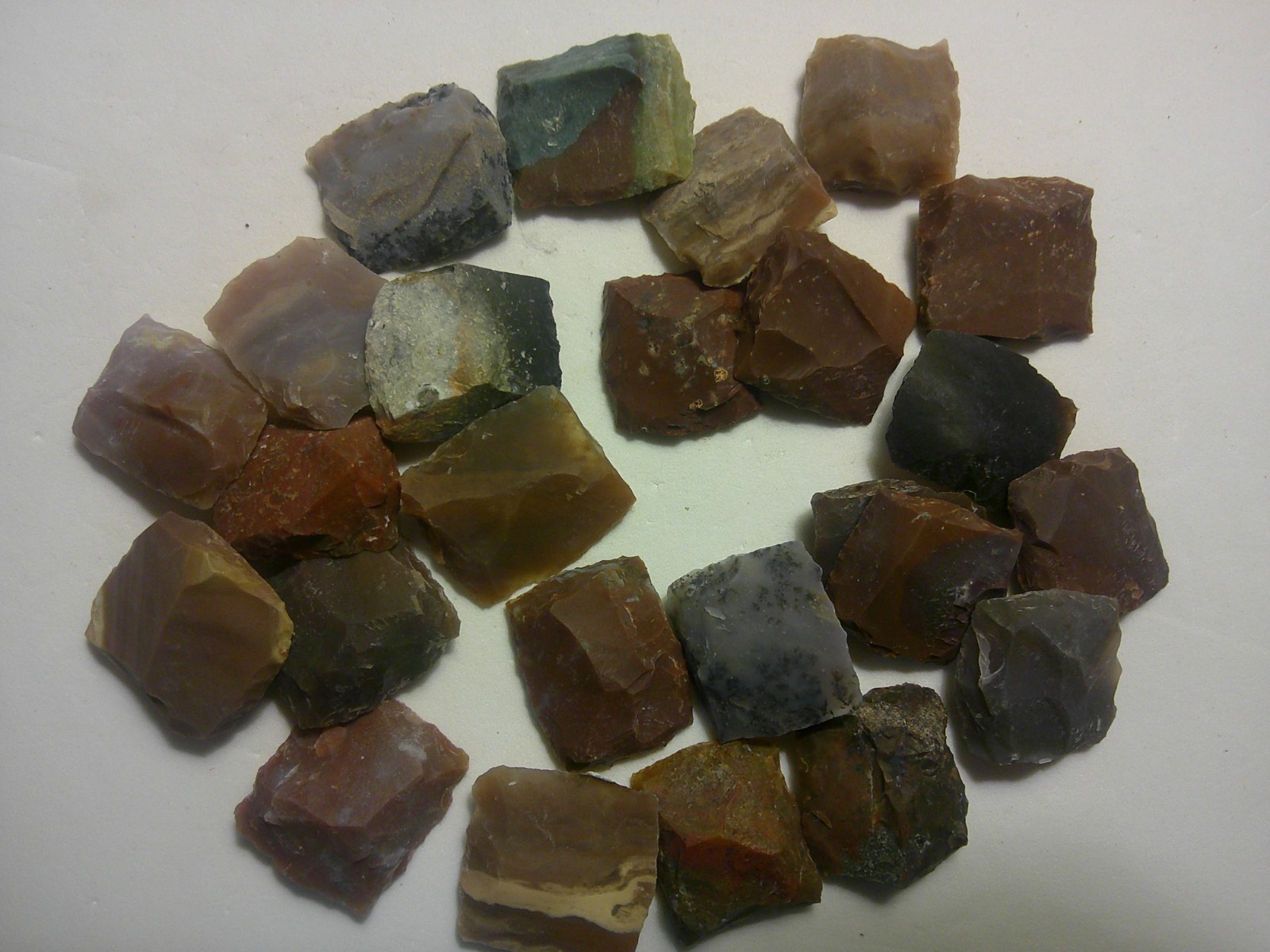 5/8 Inch Flints - 18th Century Style Gun Flints for Flintlocks -24 pieces