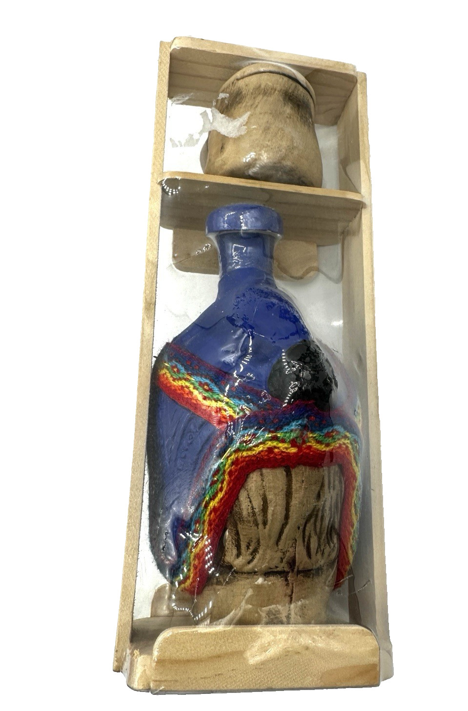 New Peruvian Ceramic Bottle & Cup Trujillo Peru Small Jug Souvenir