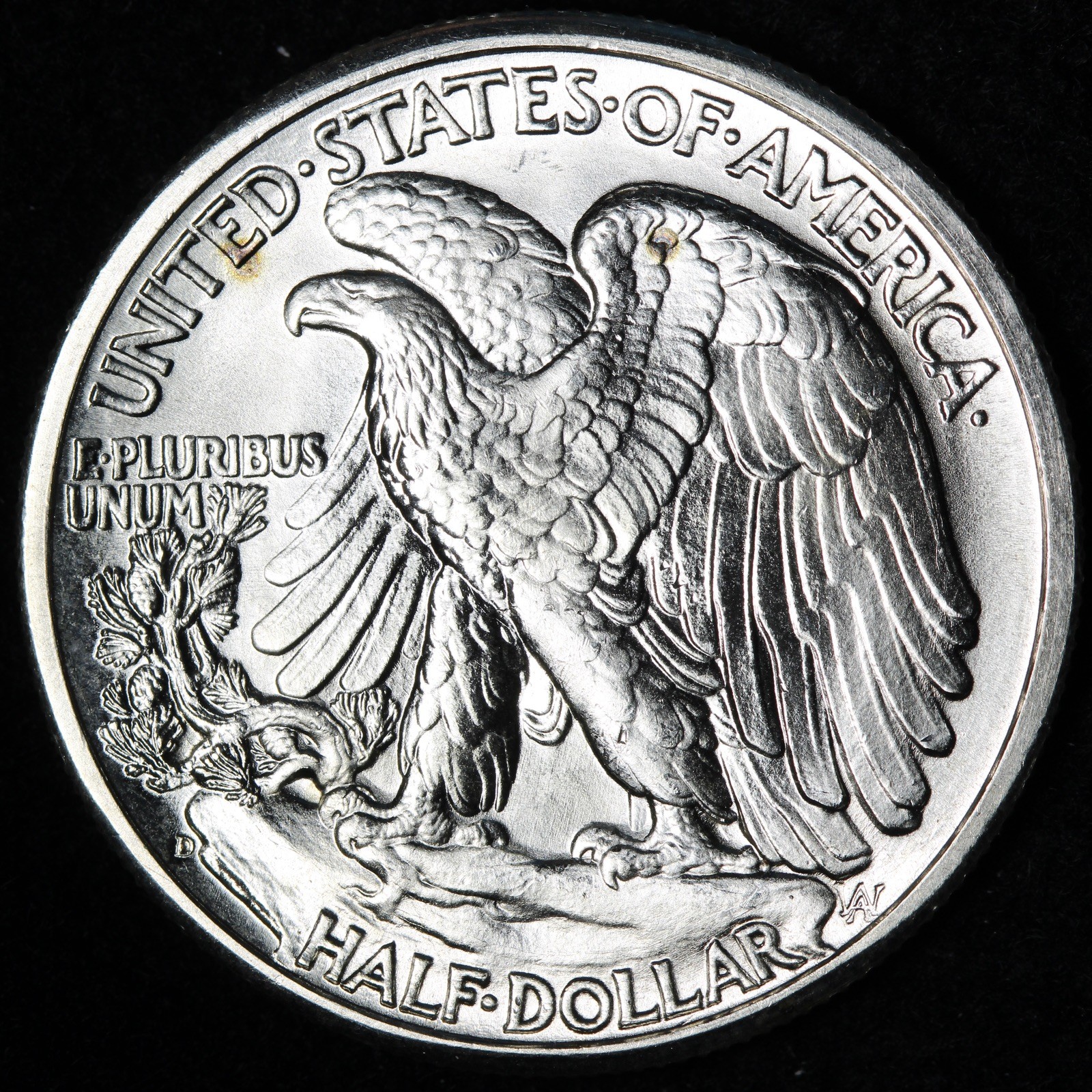 1944-D Walking Liberty Silver Half Dollar GEM BU *UNCIRCULATED* MS E365 KQFB