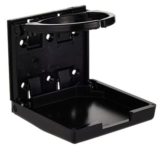 JR Products 45619 Adjustable Cup Holder - Black - JR Products