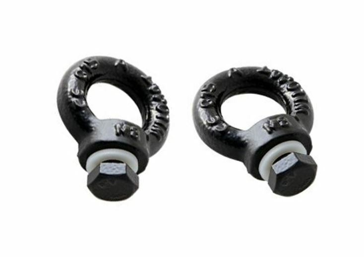 Front Runner Black Steel Tie Down Rings - RRAC012