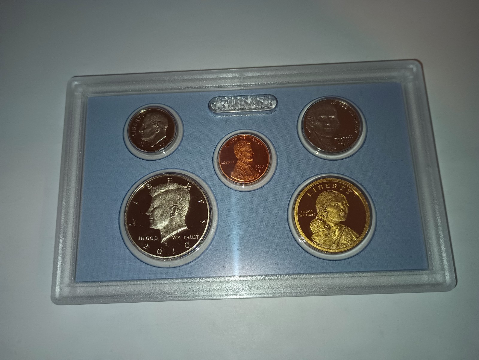 2010 PARTIAL PROOF SET ( CLAD ) !