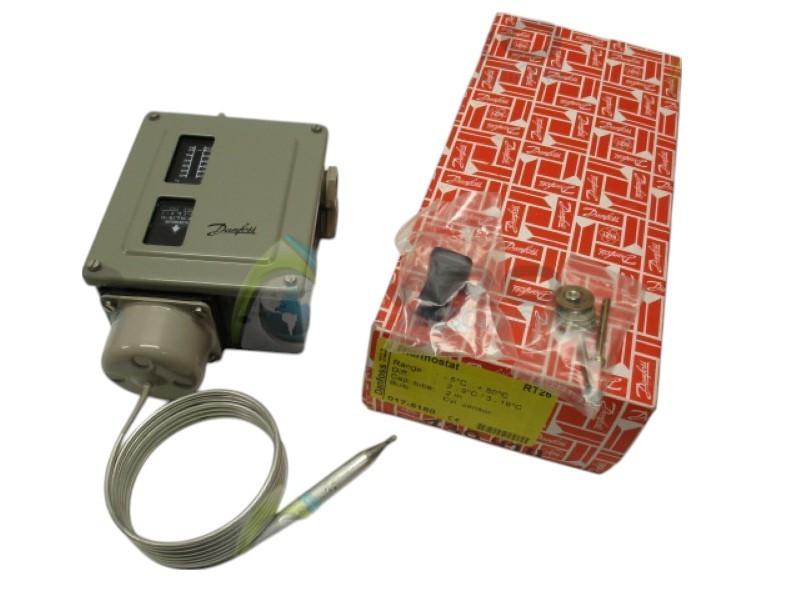 DANFOSS RT26 017-5180 THERMOSTAT -5C TO +50C  NSMP