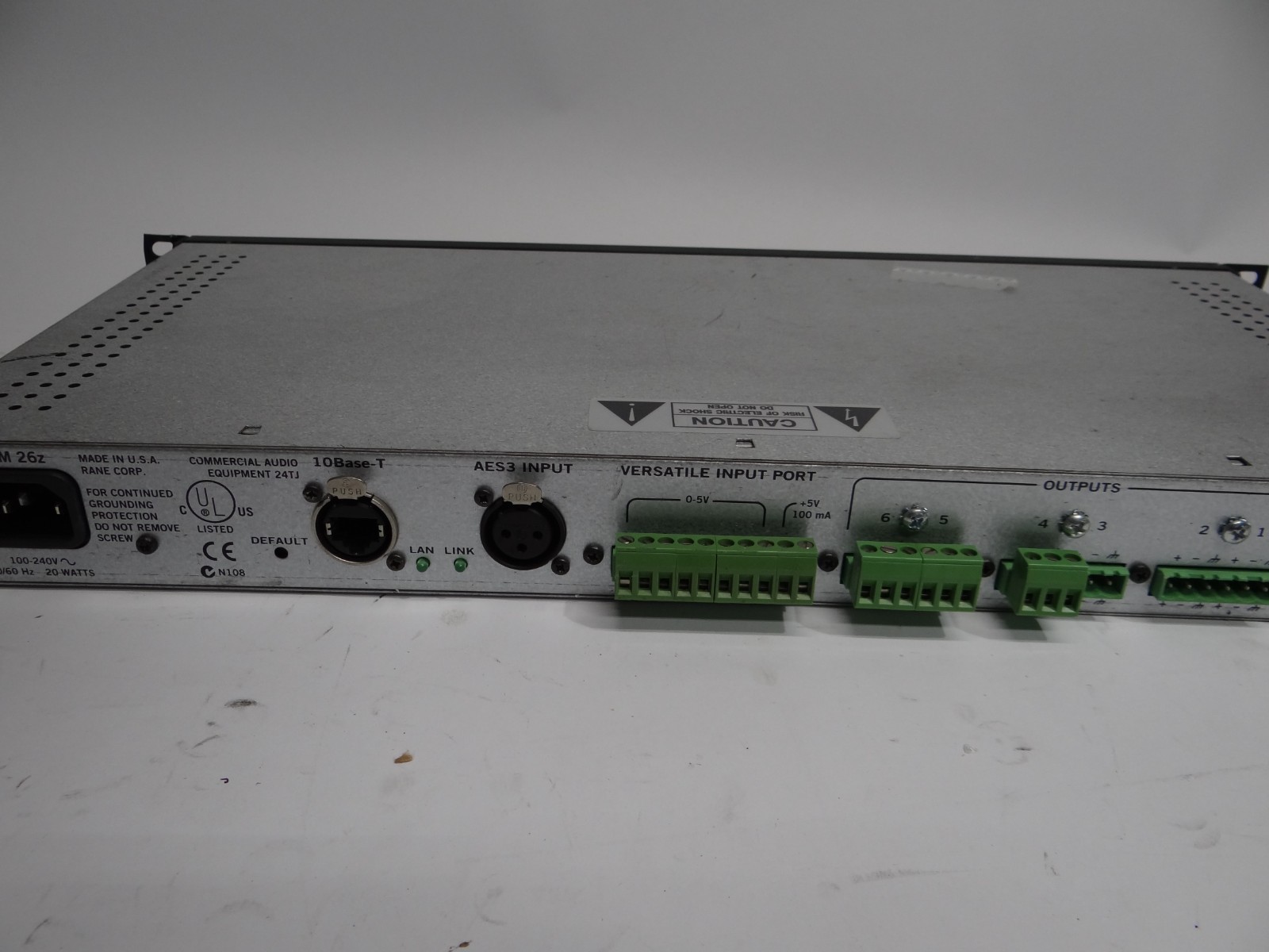 RANE RPM 26Z PROGRAMMABLE MULTIPROCESSOR