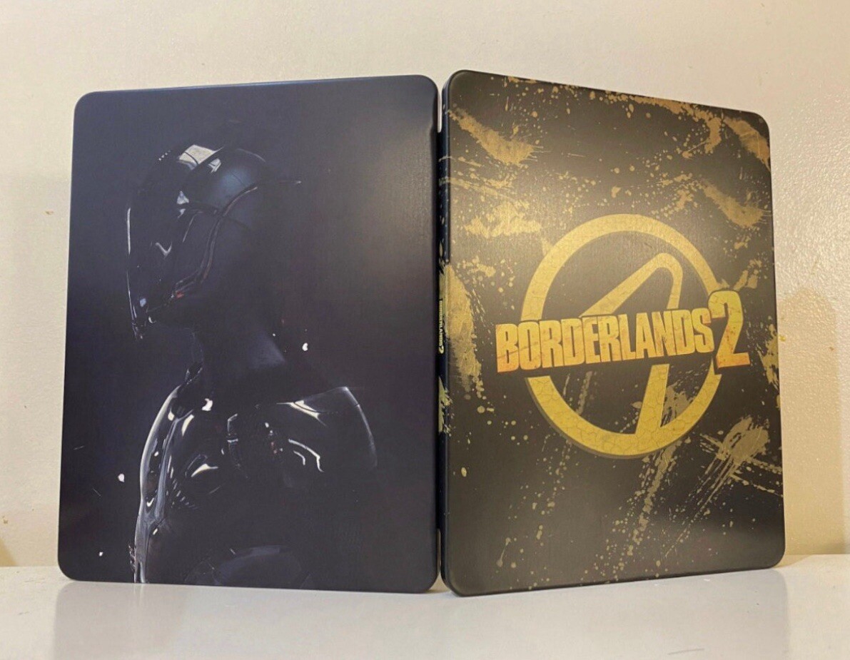 Borderlands 2 Custom made Steelbook/MetalPak for PS3/PS4/Xbox (No Game) New