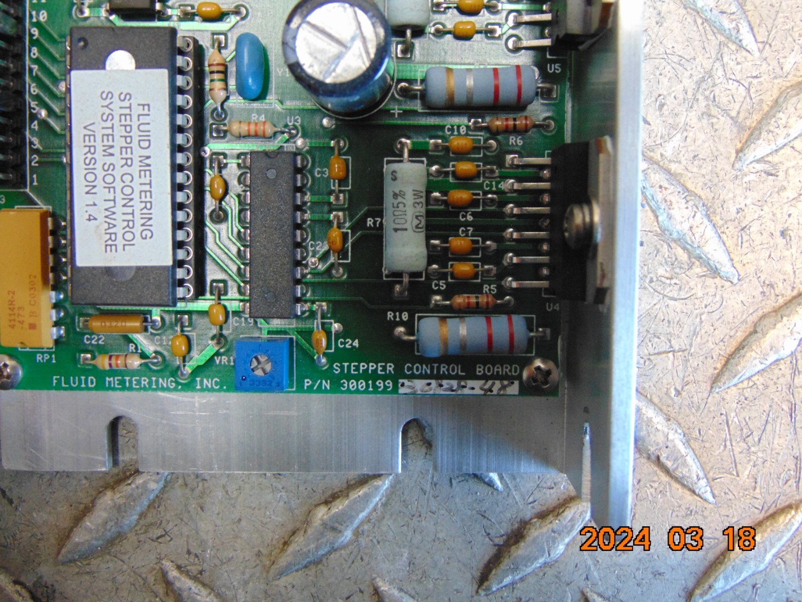 FLUID METERING INC 300199 STEPPER CONTROL BOARD