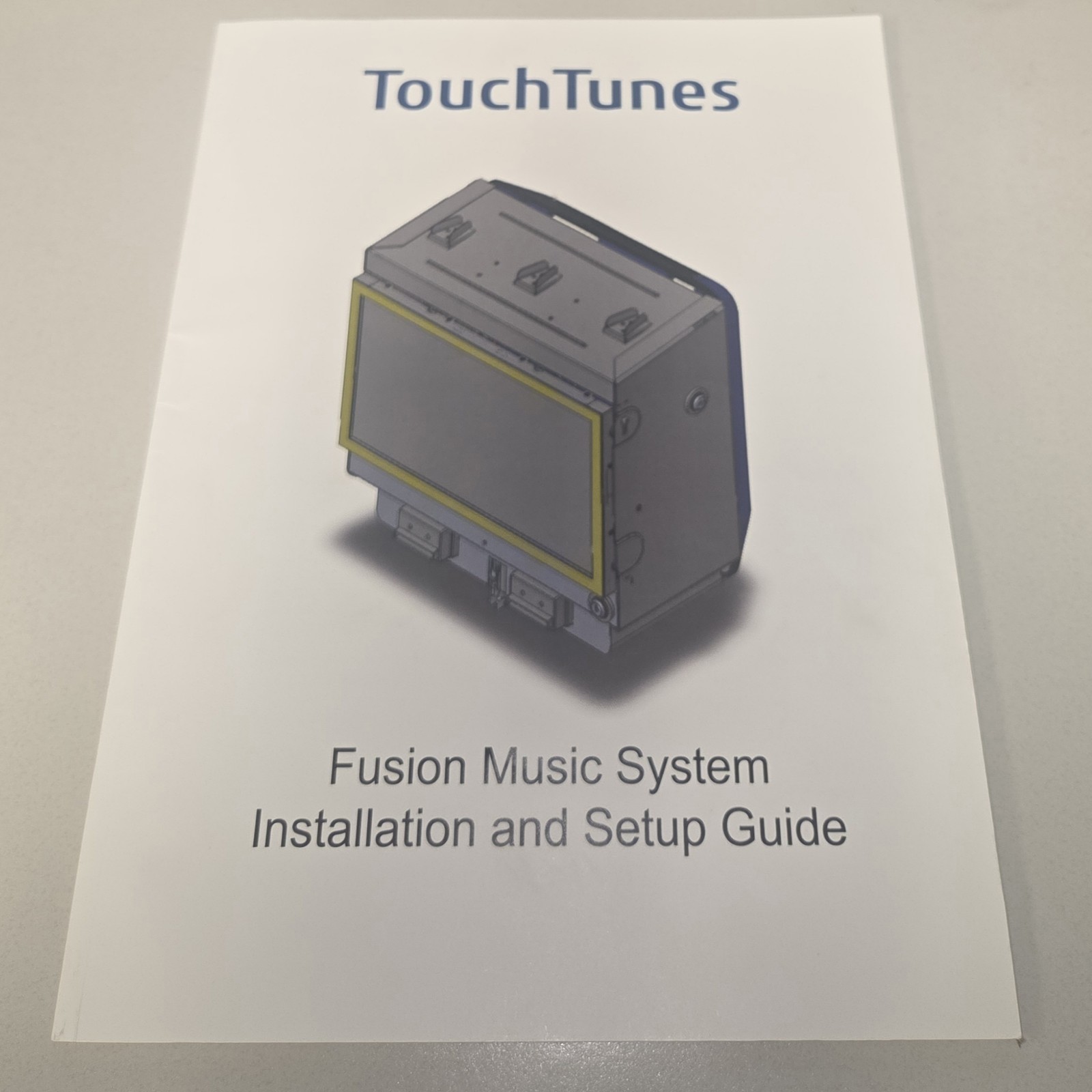 Touchtunes Fusion Music System Installation and Setup Guide - Barrel Facade