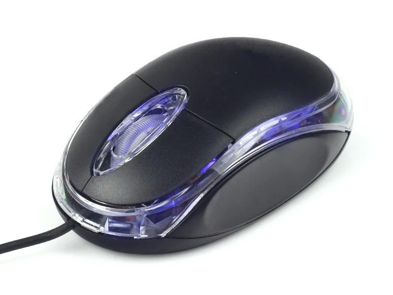 Mini USB Wired Optical Mouse 1000 DPI LED Gaming for PC Laptop Notebook Computer