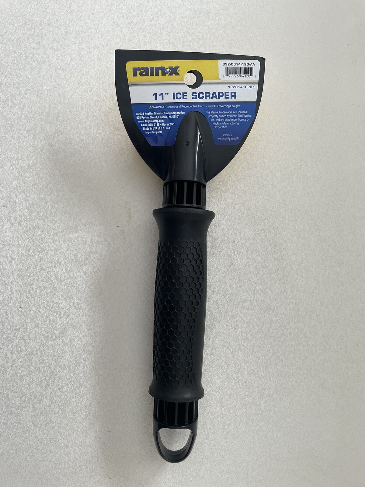 New 11" Rainx Ice Scraper Handheld Winter Gear Emergency Windshield
