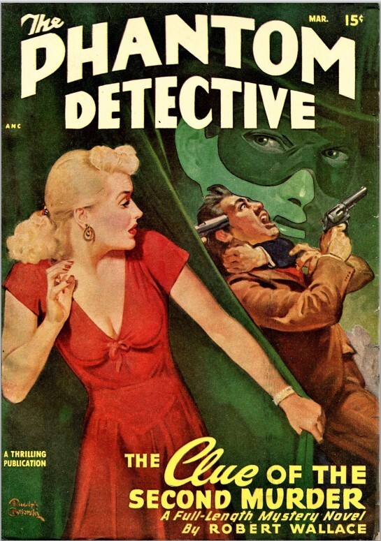 PHANTOM DETECTIVE MAGAZINE 16 Classic Issue Collection On USB Flash Drive