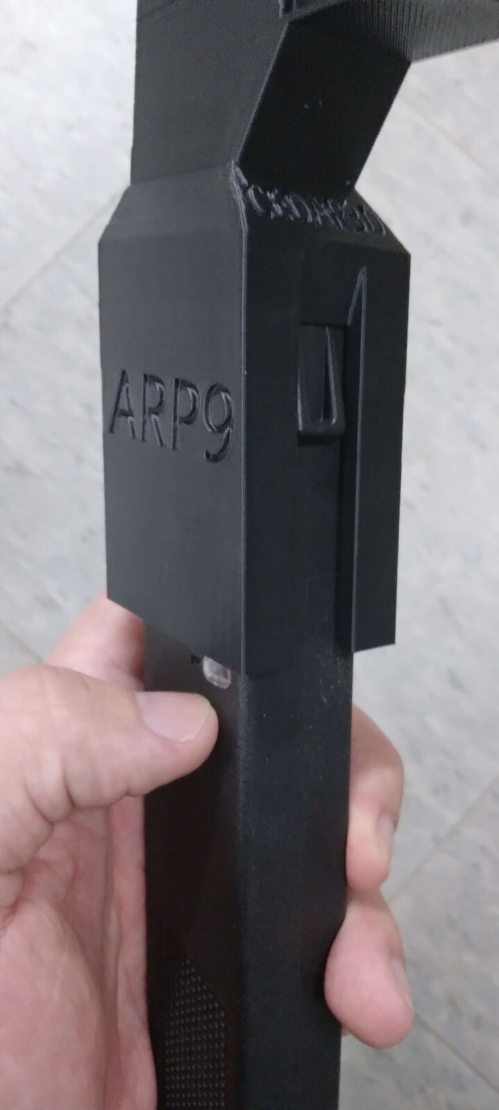 Airsoft G&G ARP9 / Classic Army X9 Odin Speedloader Adapter (Black)