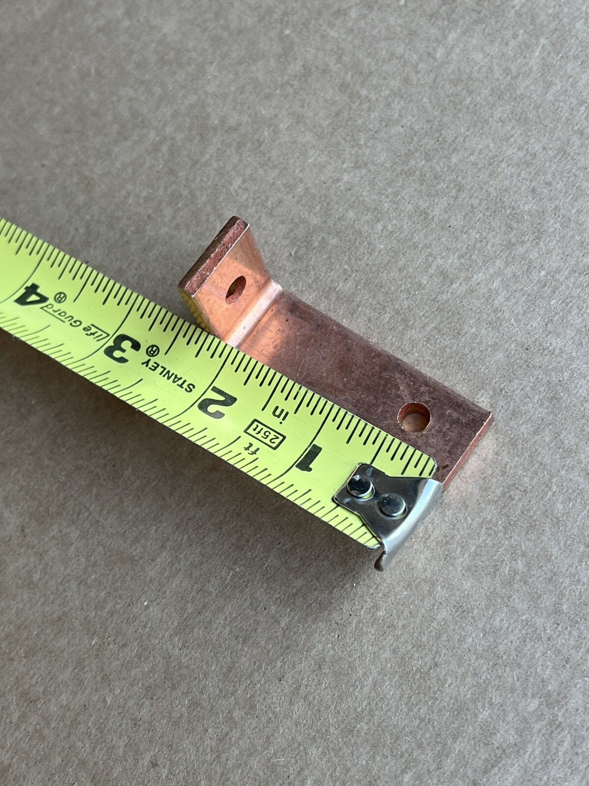 TRANSFORMER ACCESSORY MV-POLE BUSBAR Copper L Bracket