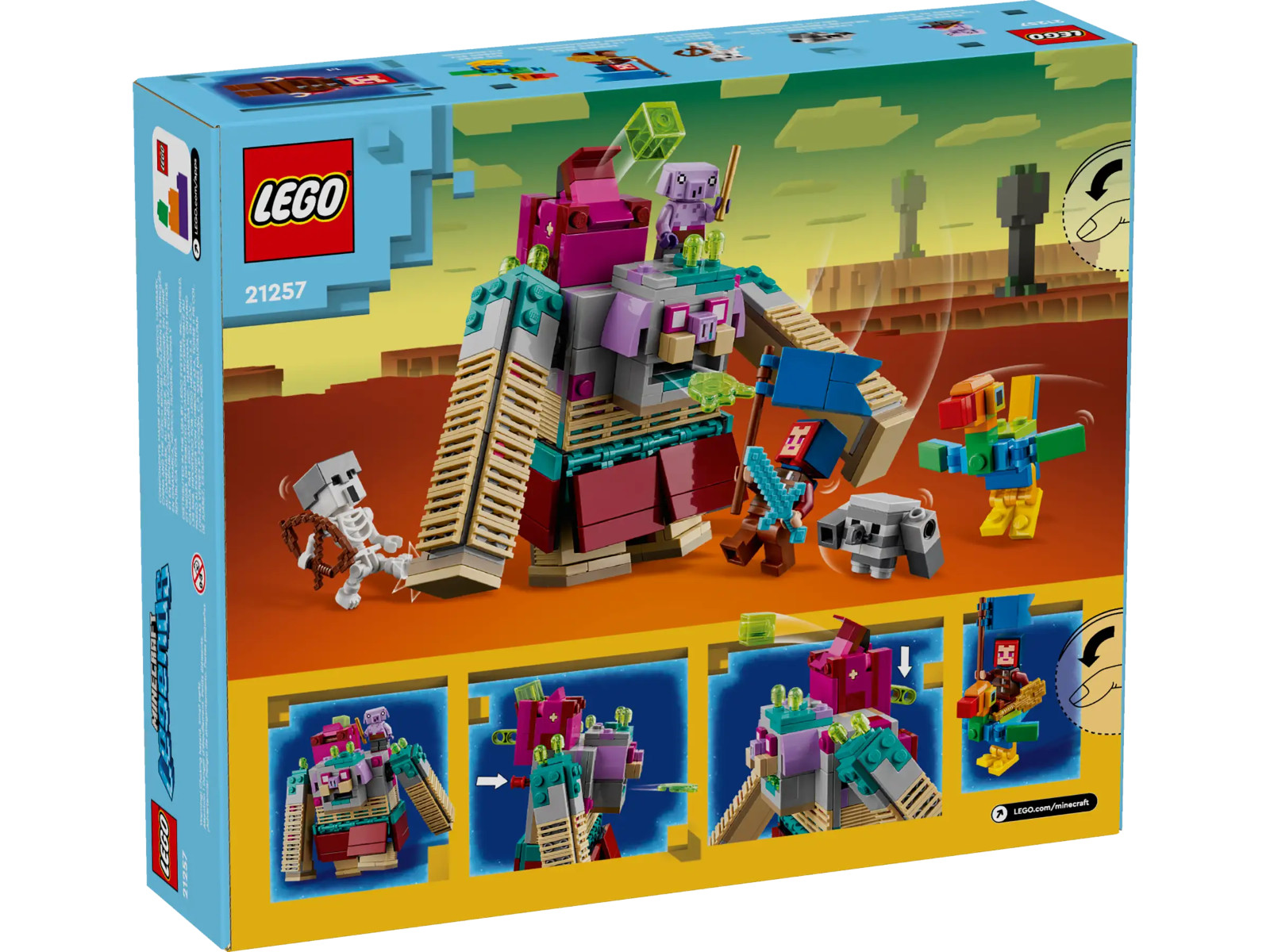 LEGO MInecraft Legends 21257 The Devourer Showdown New Factory Sealed