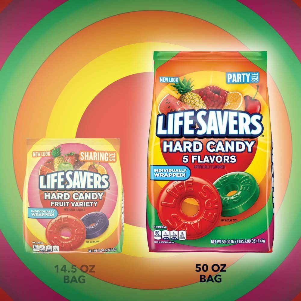 LIFE SAVERS Hard Candy 5 Flavors – 50 oz bag