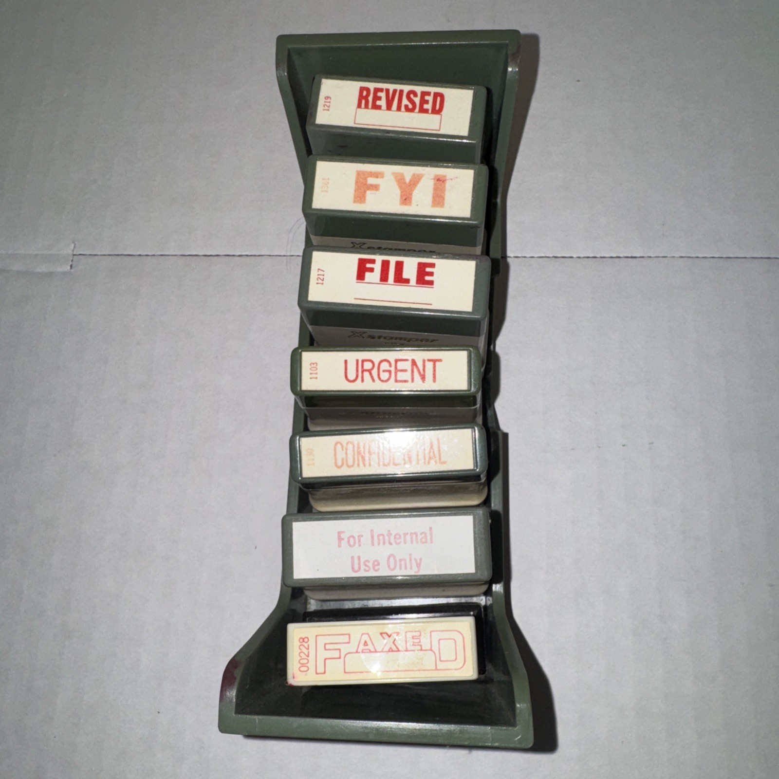 Vintage Rare Xstamper Set