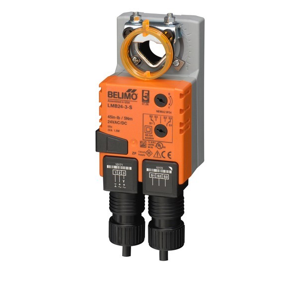 LMB24-3-S  | Belimo | BRAND NEW!  Damper Actuator, 45 in-lb Non fail-safe
