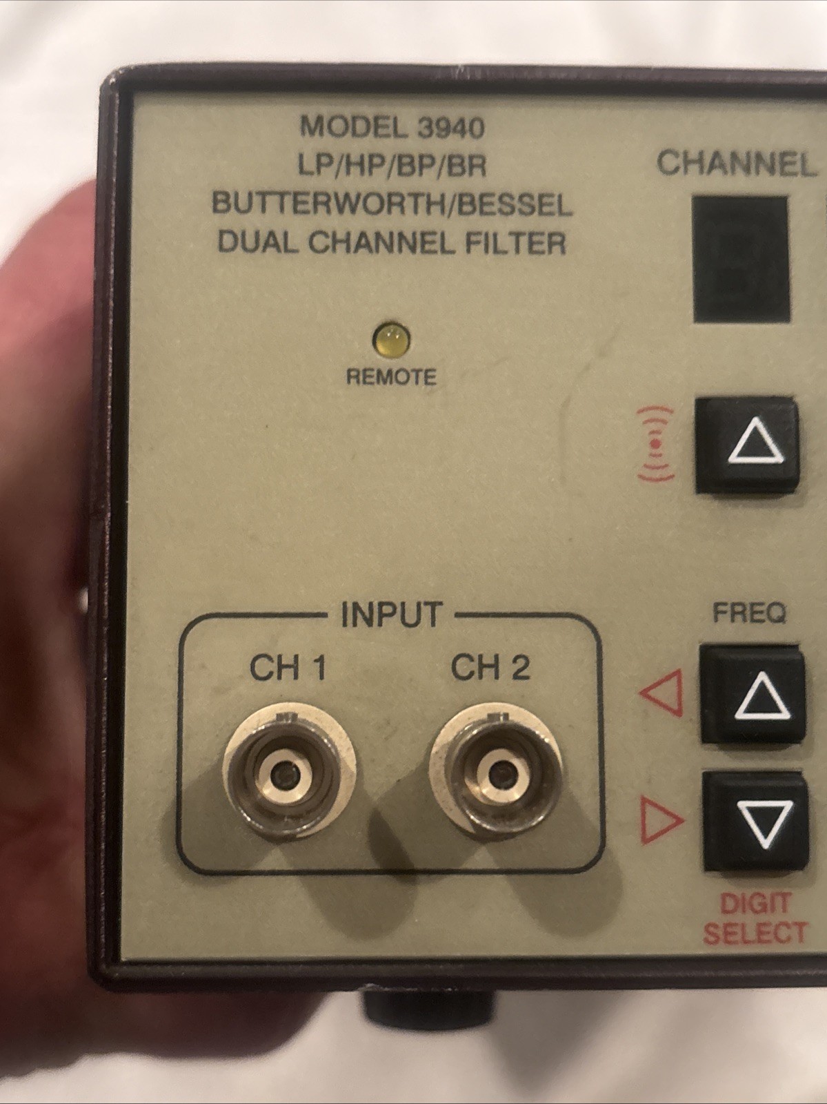 Krohn-Hite Model 3940 Dual Channel Programmable Filter