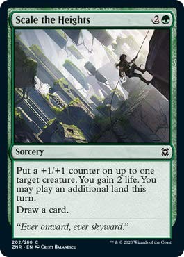 Magic: The Gathering - Scale Heights - Foil - Zendikar Rising Green