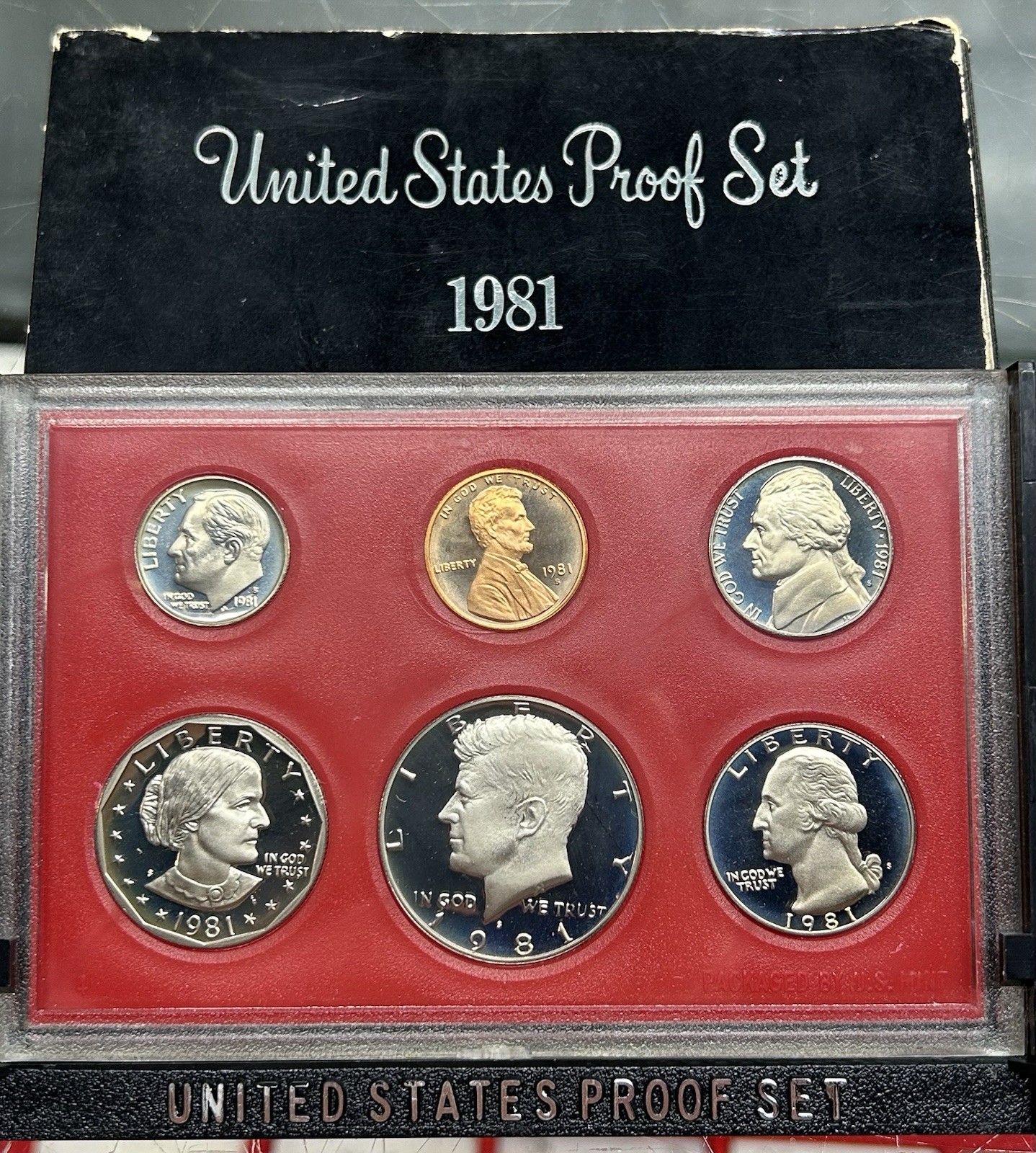 1981 Type 1 United States Proof Set w/OGP