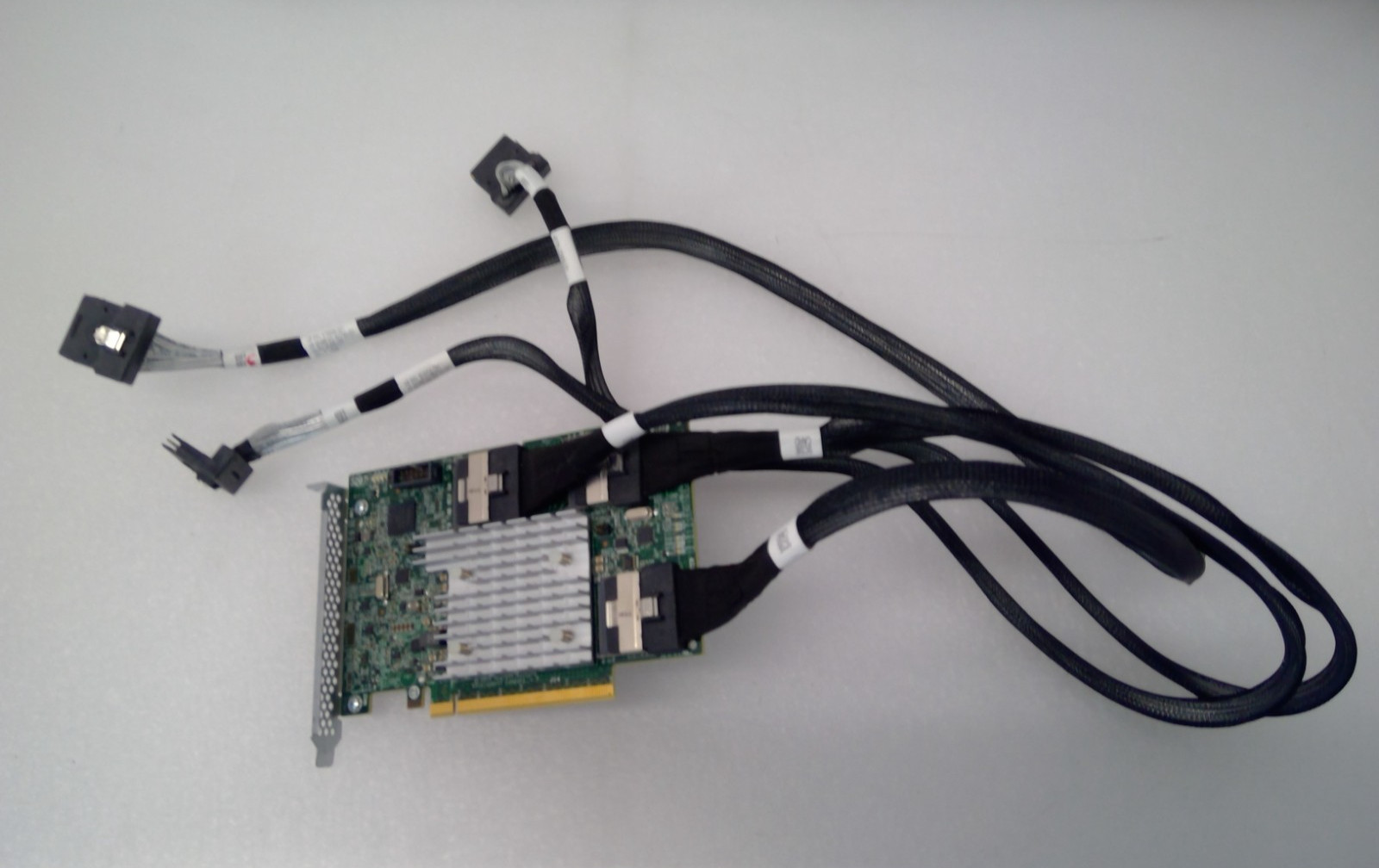 HP 824019-001 NVME 3-Port U.2 PCI-e HBA Bridge Controller Card With Cable