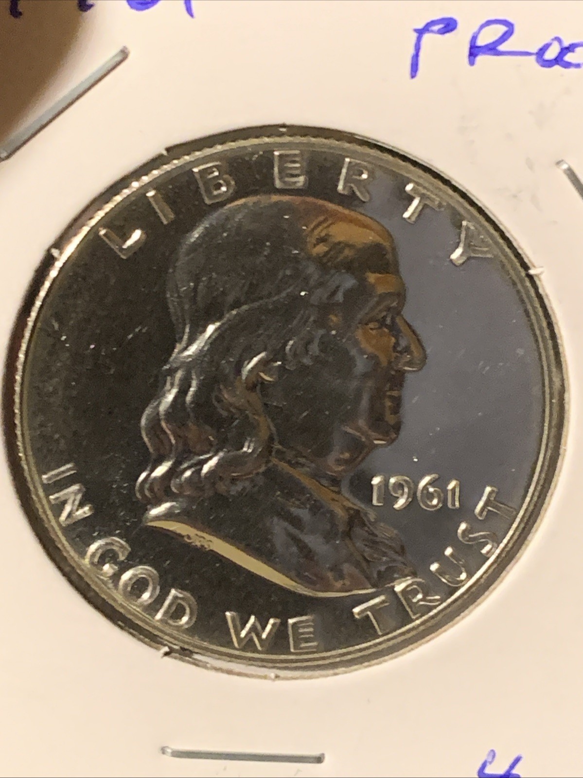 1961 Silver Franklin Half Dollar - Choice Gem Proof  Lustrous  #4