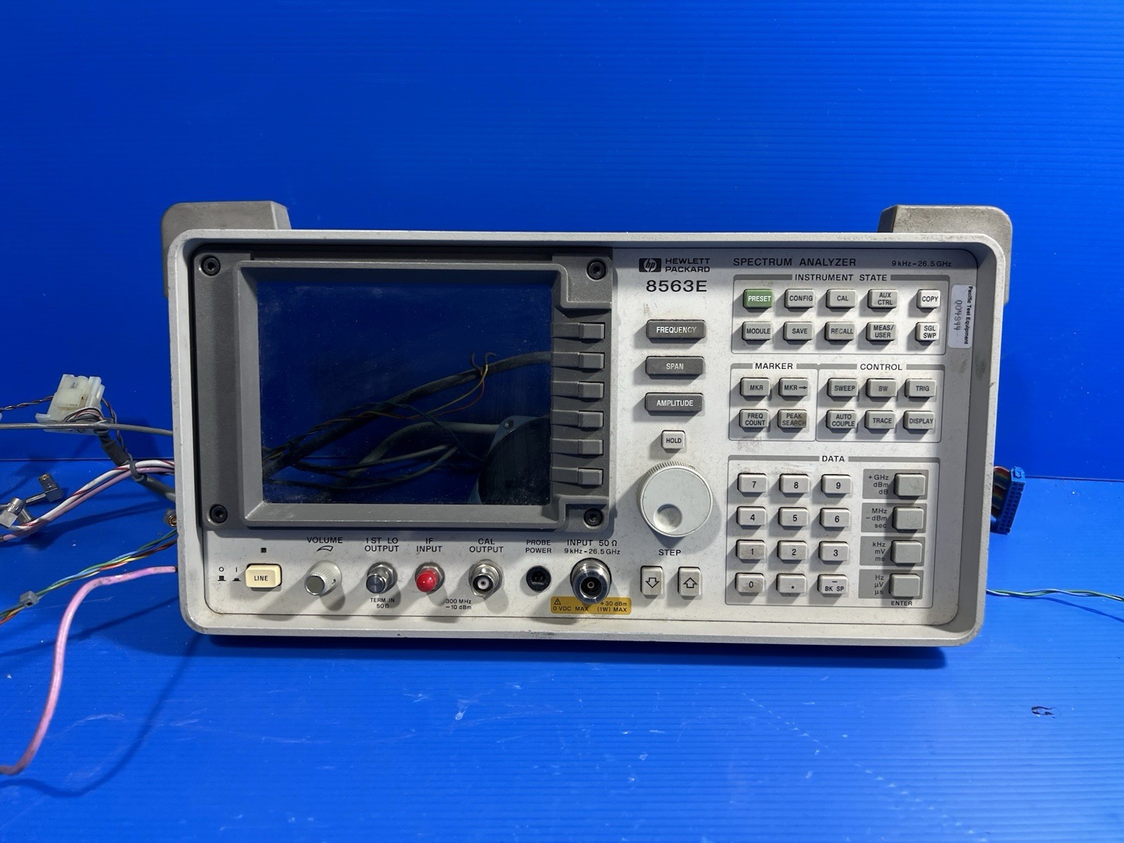 Agilent HP 8563E Spectrum Analyzer 9-26.5 ''Panel only''
