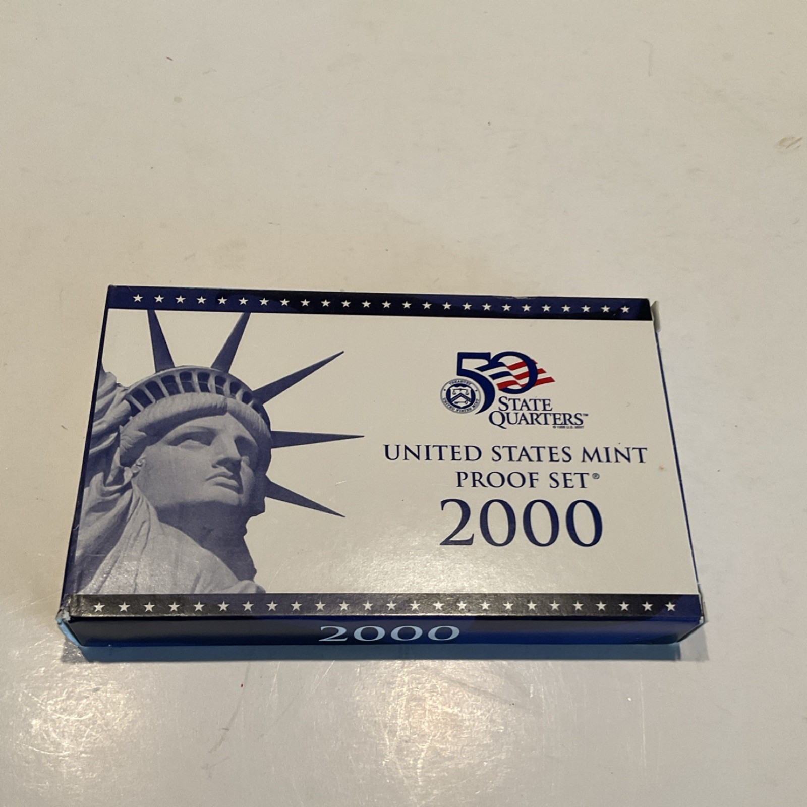 U.S. Mint 2000 S Proof Set 50 State Quarters San Francisco Uncirculated