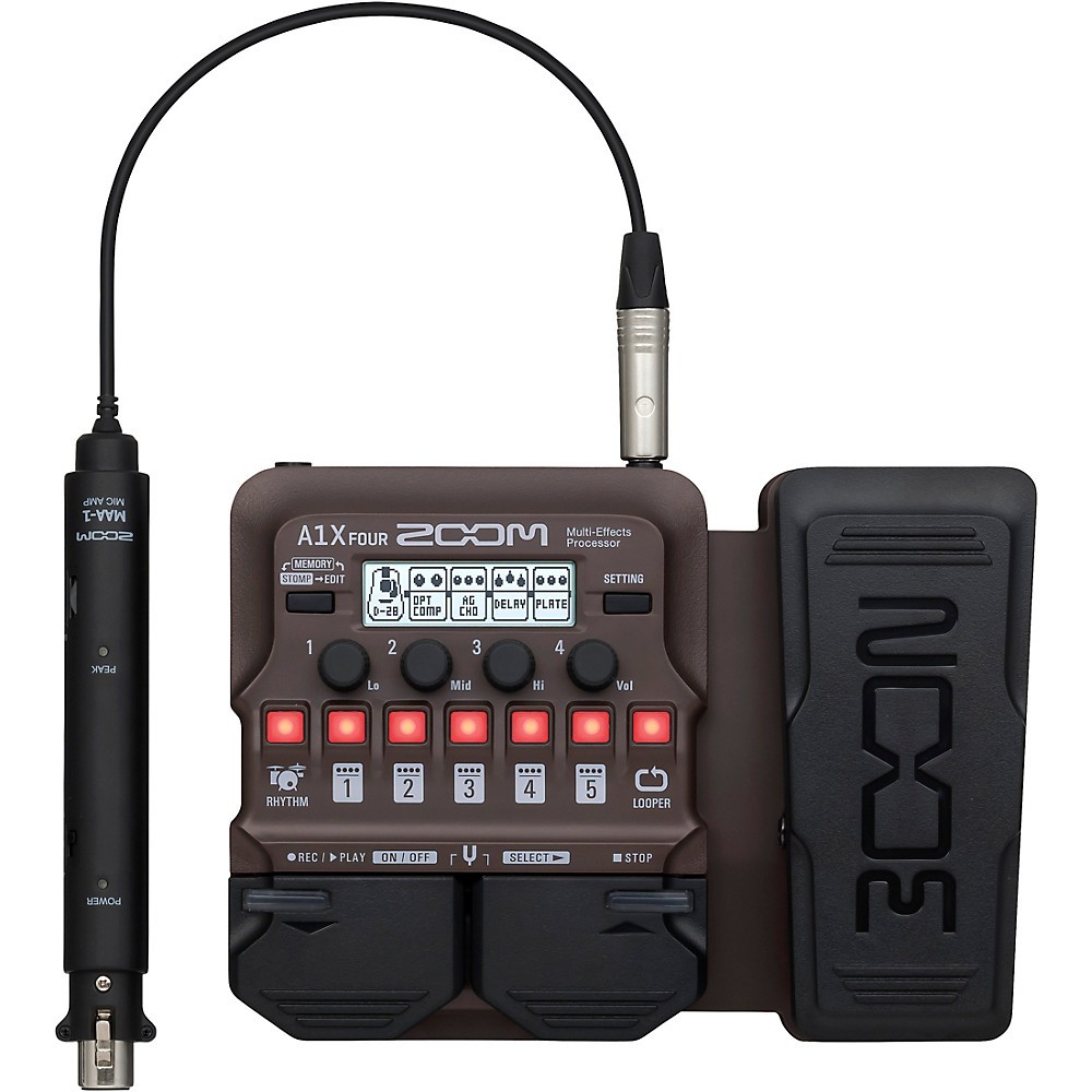 Zoom A1X Four Acoustic MultiEffects Processor
