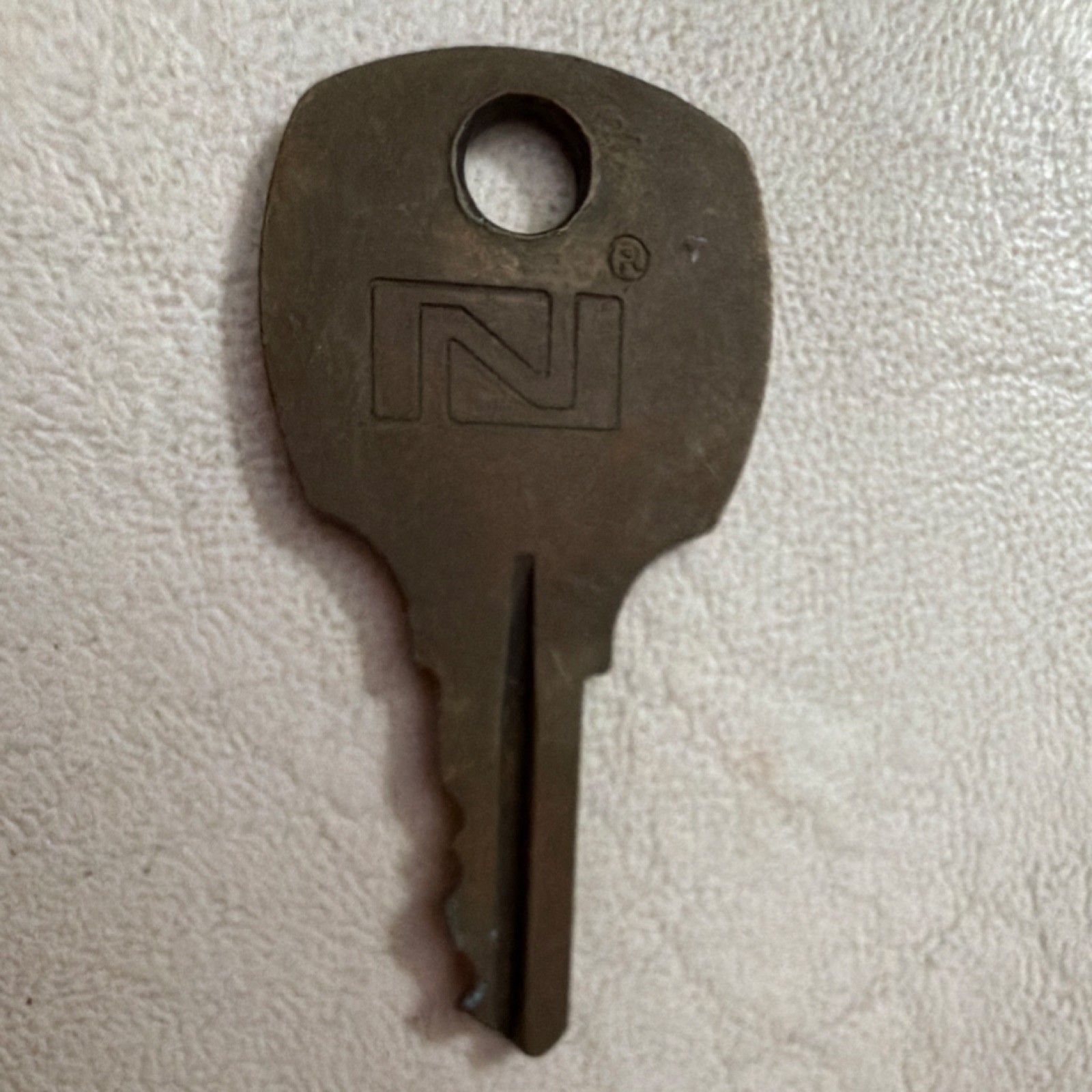 N C413A Brass Key Blank Office Furniture 4-Pin C Keyway