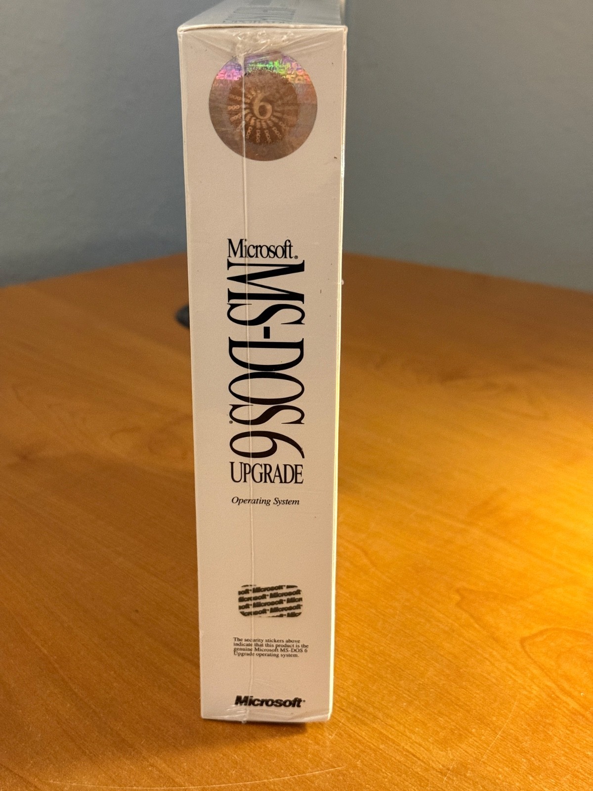 Vintage Microsoft MS DOS 6 Upgrade 3.5" Disks Operating System SEALED