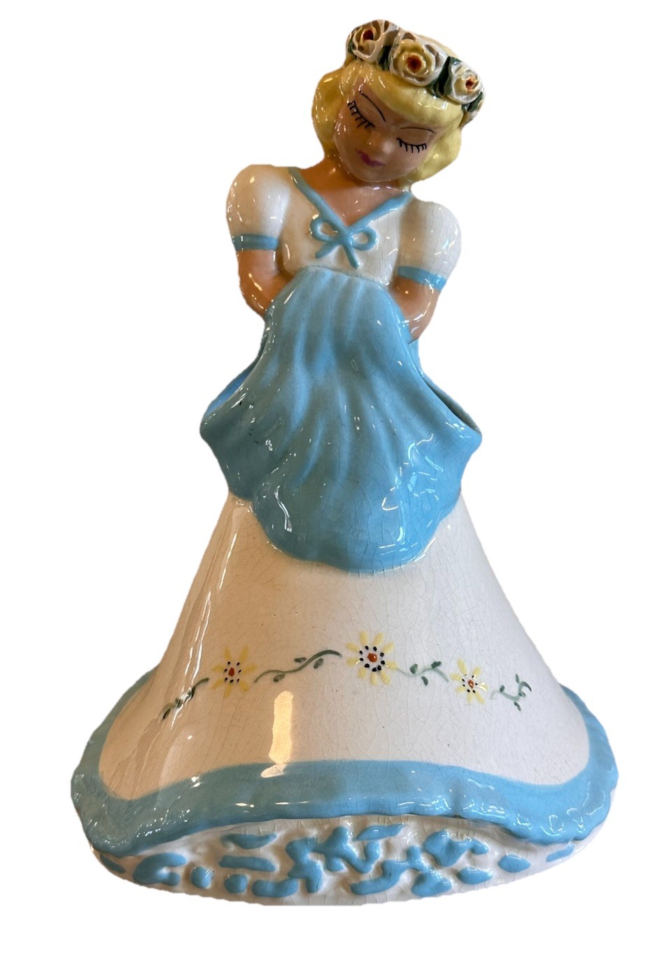 Walter Wison Vintage California Pottery Planter Vase “Nancy” Kitsch Mid Century