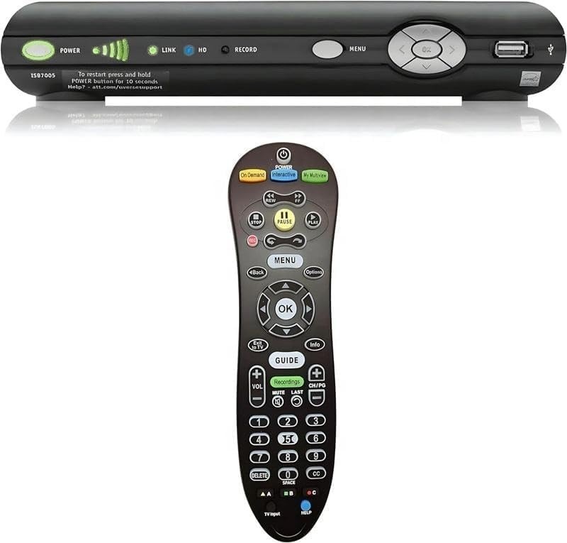 S30-S1B Universal Replacement Remote Control for ATT Uverse TV Receivers