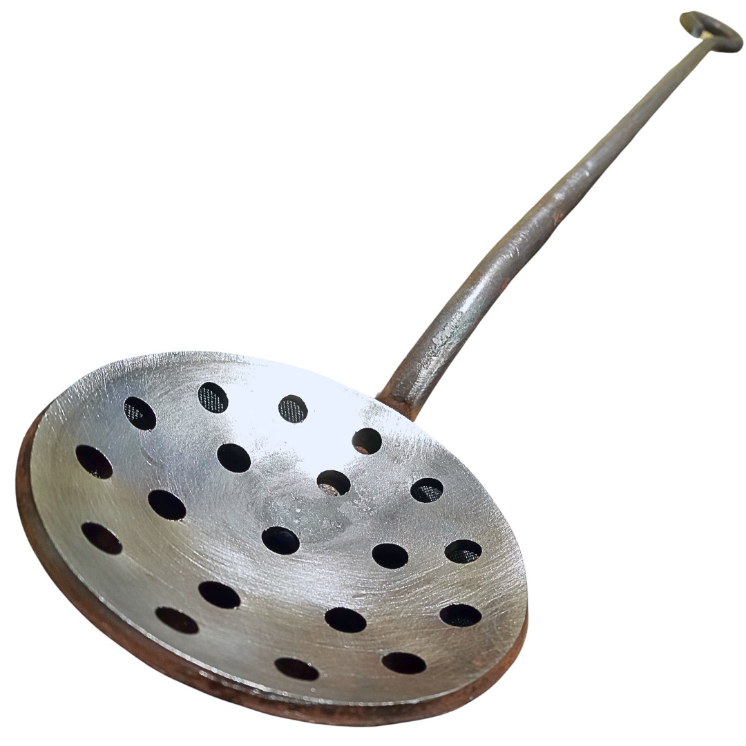 RotoMetals Casting Skimmer - 3 inch Steel for Lead/Pewter/Zinc Alloys Skimming