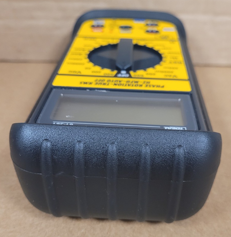 IDEAL 61-361 Phase Rotation True RMS HZ-MFD-Auto Off NO LEADS (UNTESTED)