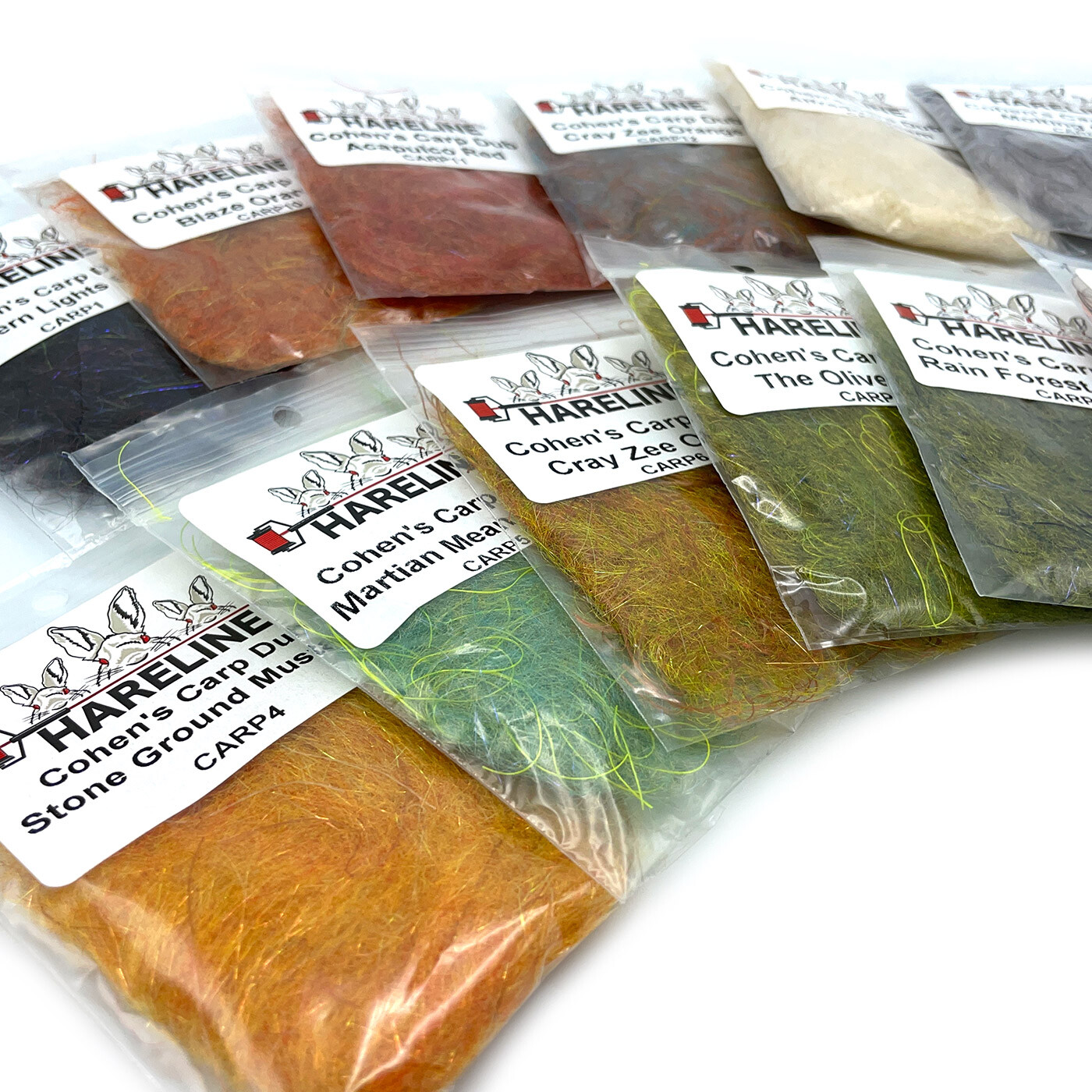 COHEN'S CARP DUB - Hareline Fly Tying Dubbing Material - 12 Colors Available!