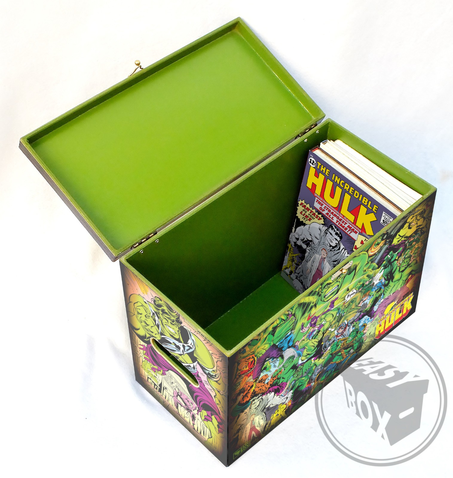 Hulk - Large Comic Book Hard Storage Box Chest MDF