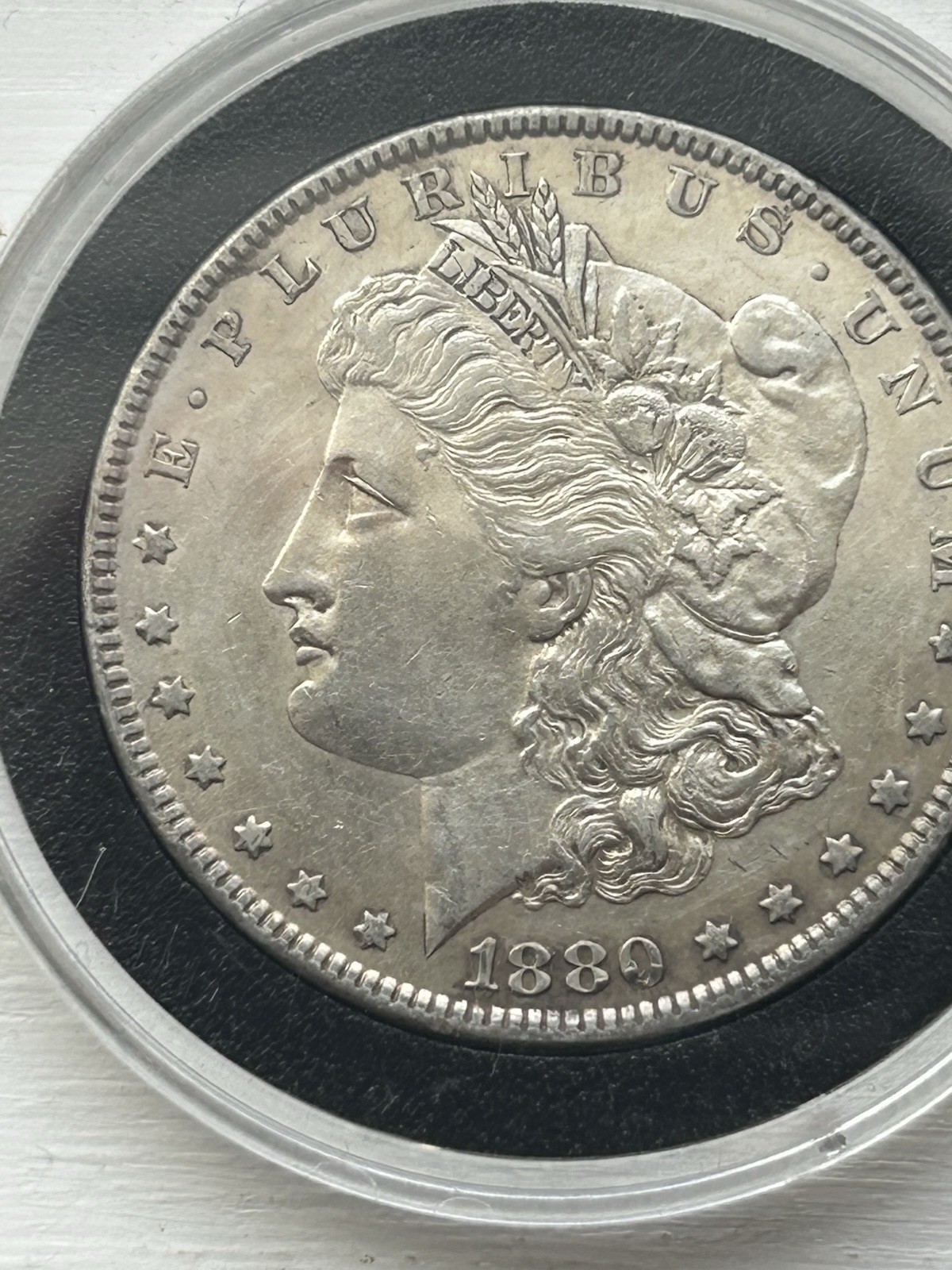 1880 s morgan silver dollar
