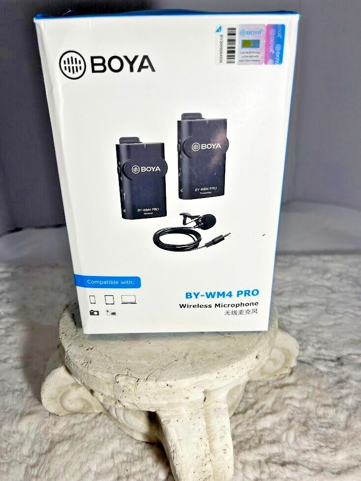 BOYA Digital Wireless Microphone Kit BY-WM4 Wireless Microphone