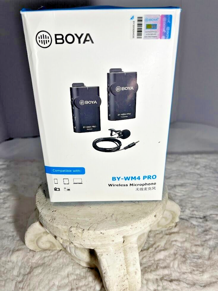 BOYA Digital Wireless Microphone Kit BY-WM4 Wireless Microphone