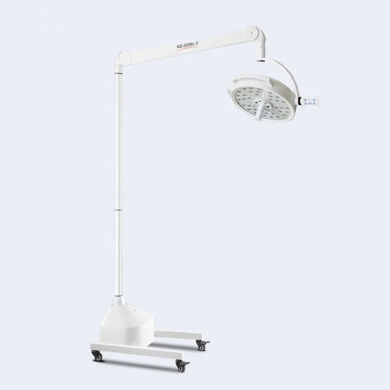 108W Surgical LED Shadowless Operating Light Dental Exam Lamp Floor Standing