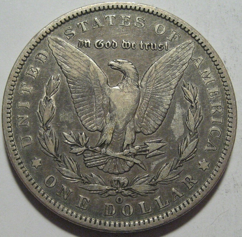 = 1888-O VF+ MORGAN Dollar, Nice Details, NEW ORLEANS, FREE Shipping