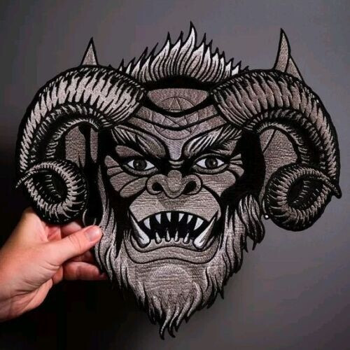 DEVIL Large Back Patch for custom biker vest