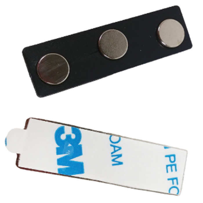 1 GOLD & 1 SILVER OVAL STARBUCKS PERSONALIZED NAME BADGES MAGNETIC FASTENER