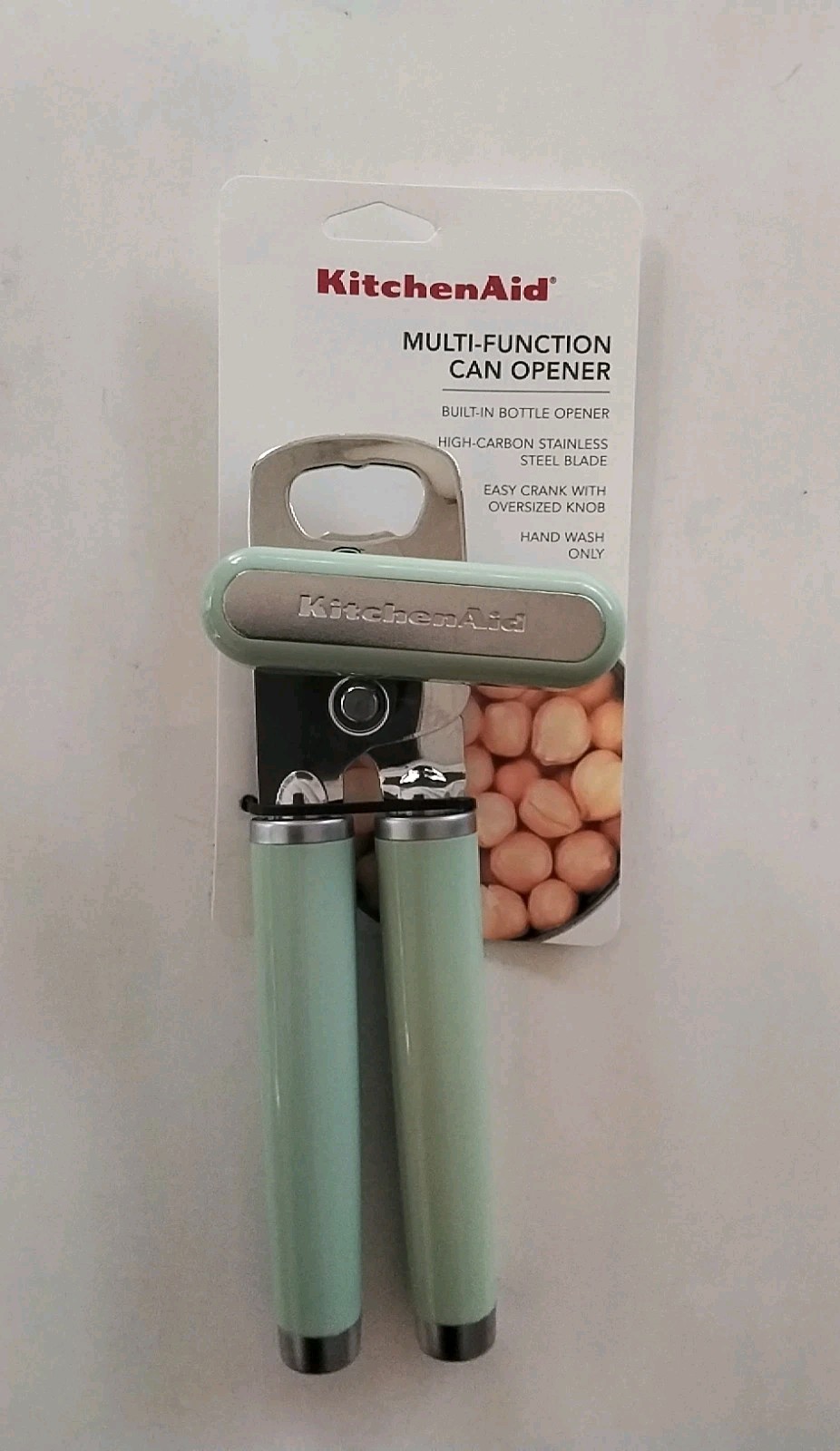 Kitchen Aid Multifunction Can Opener - Pistachio Green (NEW) KE199OHPIA