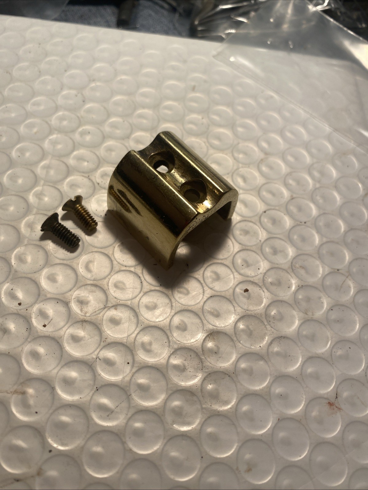 CVA Brass Nose Cap & Screws For Kentucky Rifle.