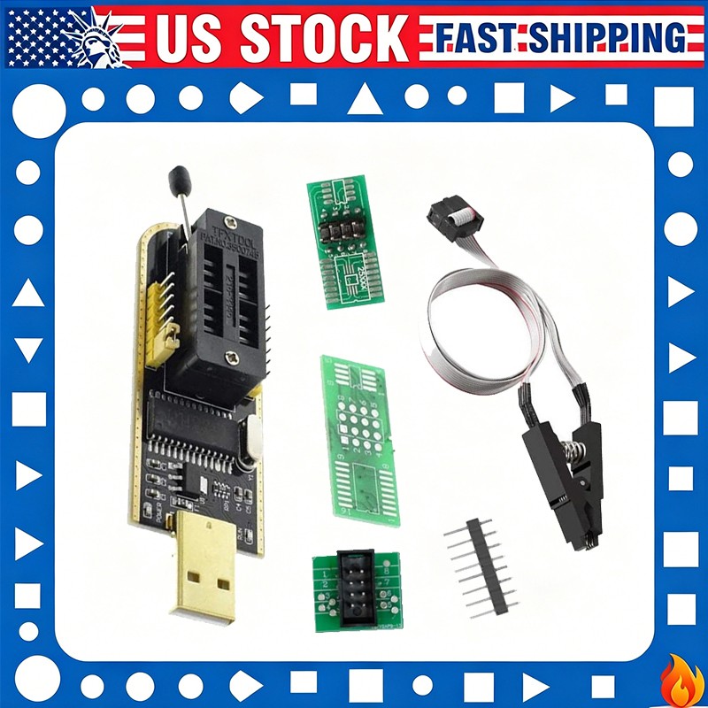 USB Programmer CH341A 24 25 Series Flash EEPROM BIOS Repair Tool