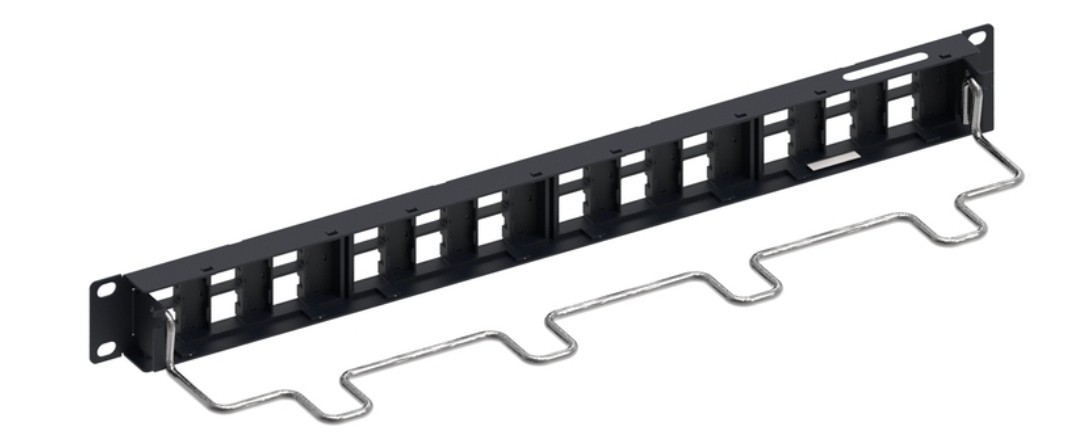 Commscope Unshielded Distribution Module Panel, M-series, 1U, 24 port, 760207274